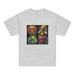 Evil Fruit Kids T-Shirt | I Just Don’t Like Fruit | Funny Kreepy Kids Tee